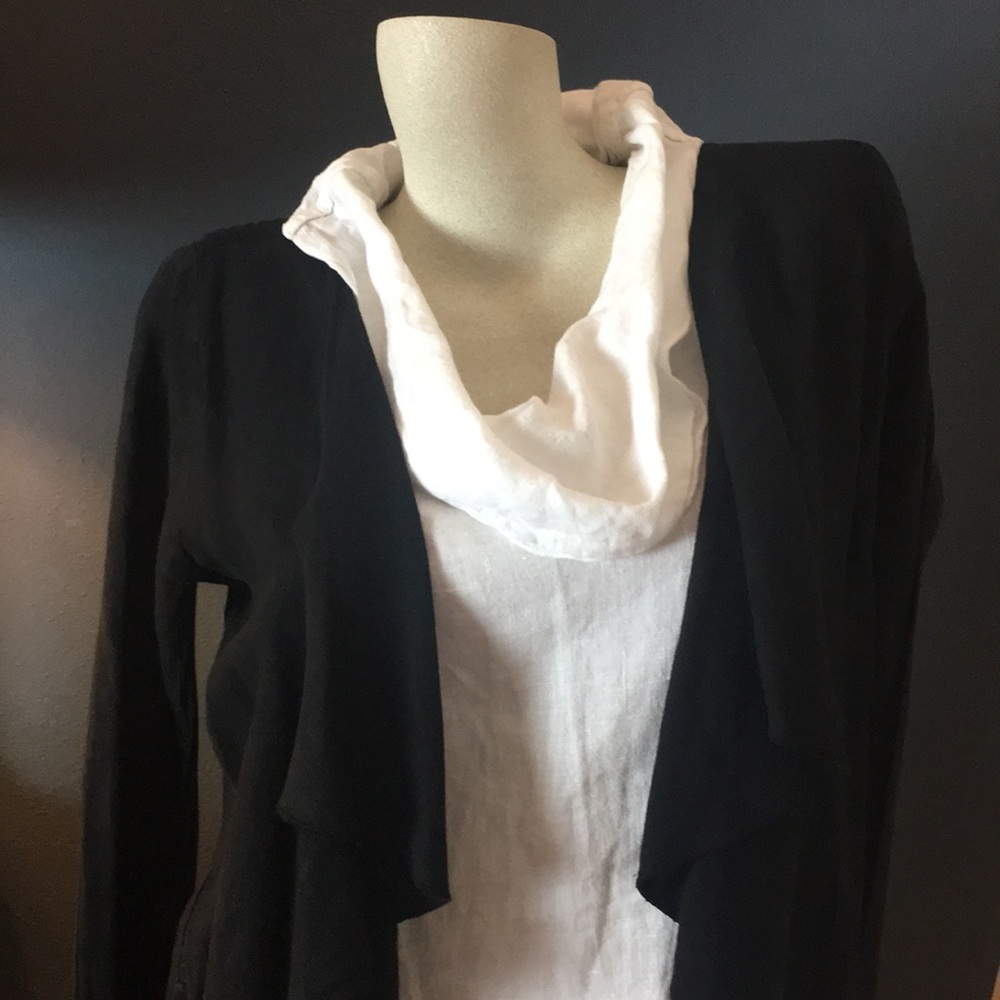 NWT Lagenlook Linen Jacket